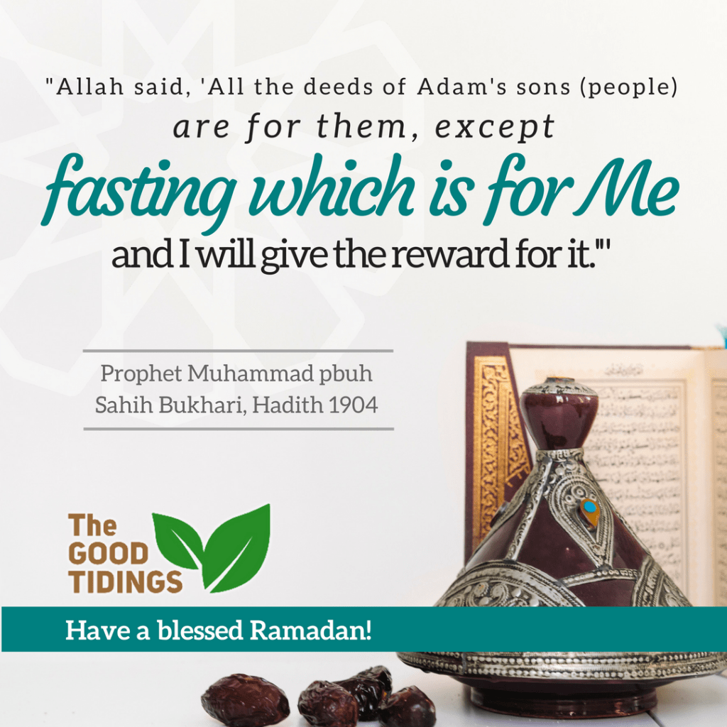 The fasting is for Me (Allah).